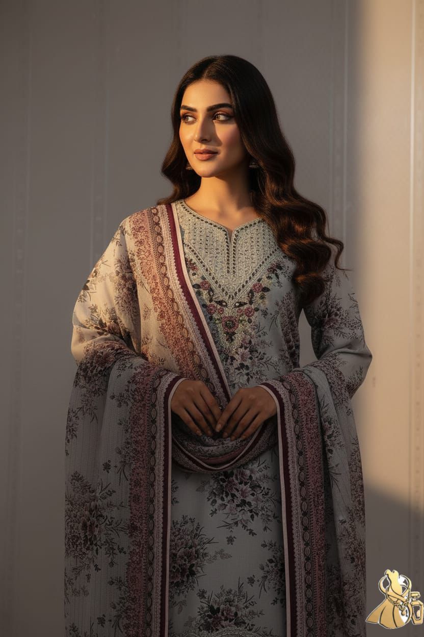 Everyday Comfort: Essential Khaddar Suit for Winter Season